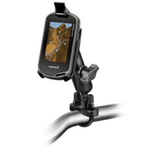 RAM® Handlebar U-Bolt Double Ball Mount for Garmin Oregon Series + More