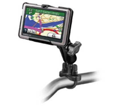 RAM® Handlebar U-Bolt Double Ball Mount for Garmin nuvi 1400 Series