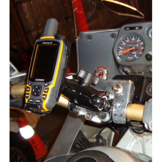 RAM® Handlebar U-Bolt Mount for Garmin Astro 320, GPSMAP 62 & 64 Series
