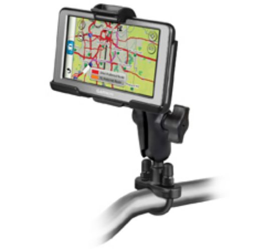 RAM® Handlebar U-Bolt Double Ball Mount for Garmin dezl™ 560LMT & 560LT