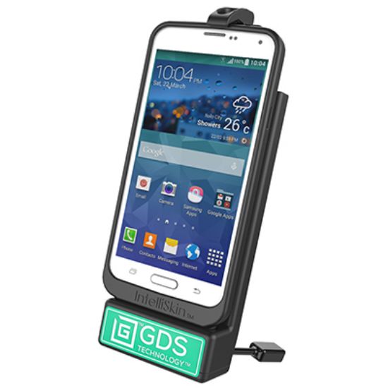 GDS® Universal Phone Dock with Handlebar U-Bolt Base for IntelliSkin®