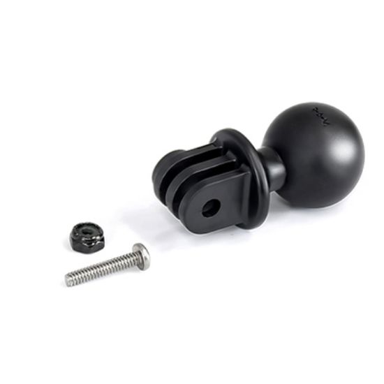 RAM® Handlebar U-Bolt Double Ball Mount with Action Camera Adapter