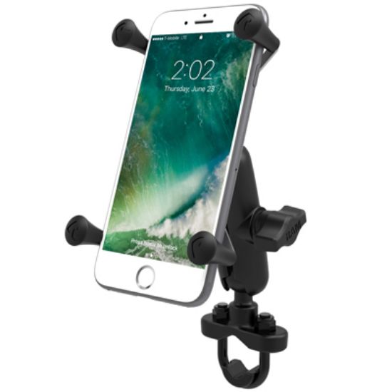 RAM® X-Grip® Large Phone Mount with Handlebar U-Bolt Base