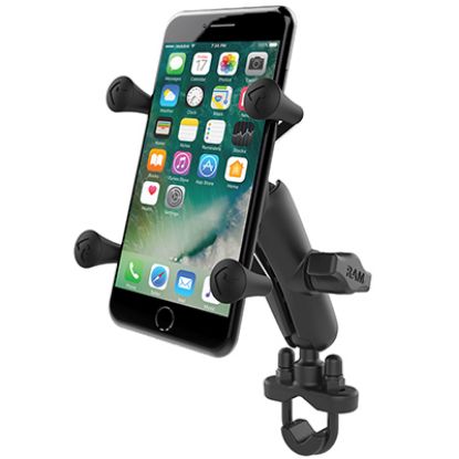 RAM® X-Grip® Phone Mount with Handlebar U-Bolt Base