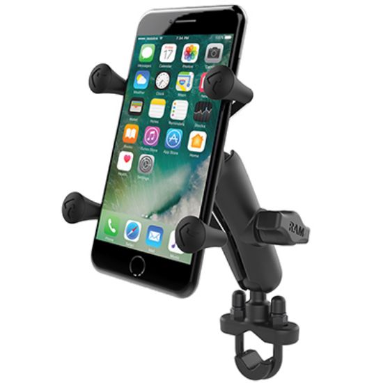 RAM® X-Grip® Phone Mount with Handlebar U-Bolt Base