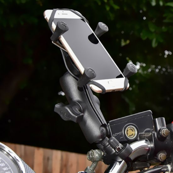 RAM® X-Grip® Phone Mount with Handlebar U-Bolt Base