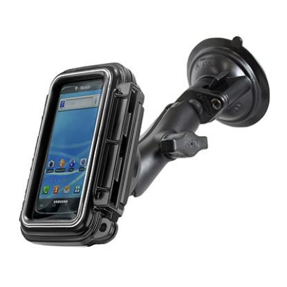 RAM® Aqua Box® with Twist-Lock™ Suction Cup Base for Small Devices