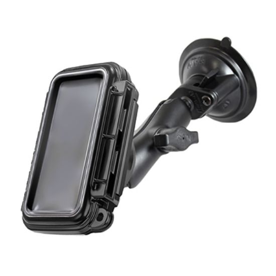 RAM® Aqua Box® with Twist-Lock™ Suction Cup Base for Small Devices