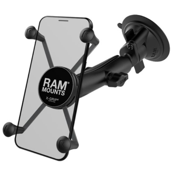RAM® X-Grip® Large Phone Mount with RAM® Twist-Lock™ Suction Cup Base