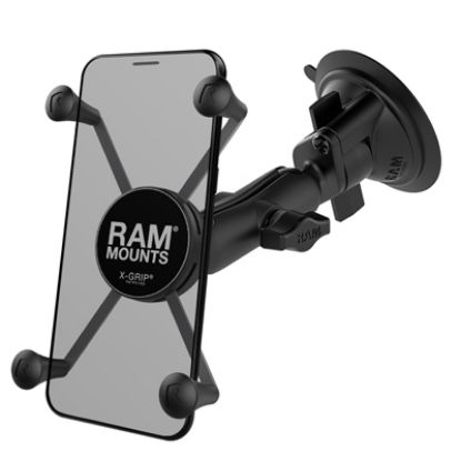 RAM® X-Grip® Large Phone Mount with RAM® Twist-Lock™ Suction Cup Base
