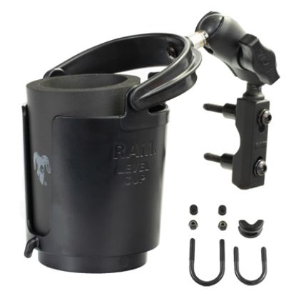 RAM® Level Cup™ 16oz Drink Holder with Brake/Clutch Reservoir Base
