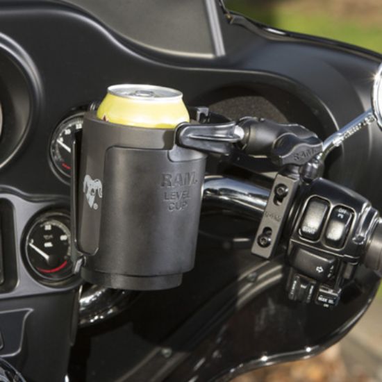 RAM® Level Cup™ 16oz Drink Holder with Brake/Clutch Reservoir Base