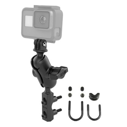 RAM® Motorcycle Brake/Clutch Reservoir Base with Action Camera Mount