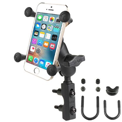 RAM® X-Grip® Phone Mount with Motorcycle Brake/Clutch Reservoir Base