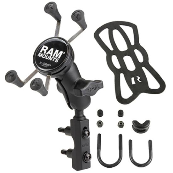 RAM® X-Grip® Phone Mount with Motorcycle Brake/Clutch Reservoir Base