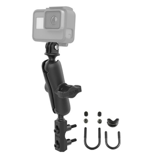 RAM® Brake/Clutch Reservoir Mount with Universal Action Camera Adapter