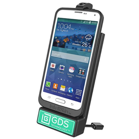 GDS® Universal Phone Dock with Motorcycle Fork Stem Base