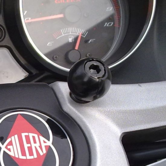 RAM® Motorcycle Handlebar Clamp Mount with M8 Bolts