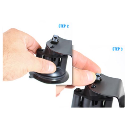 RAM® X-Grip® with RAM® Twist-Lock™ Pivot Suction for 9"-10" Tablets