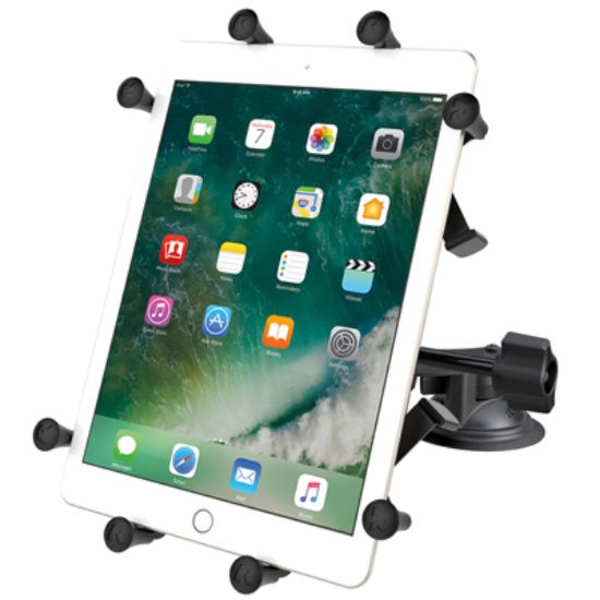 RAM® X-Grip® with RAM® Twist-Lock™ Dual Suction for 9"-10" Tablets