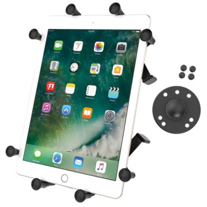 RAM® X-Grip® Holder with Ball for 9"-10" Tablets