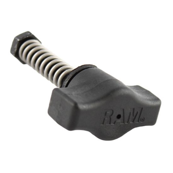 RAM® T-Knob with Bolt, Washers & Spring for Socket Arms