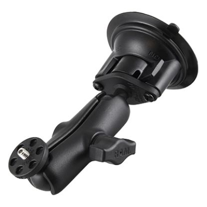 RAM® Twist-Lock™ Suction Cup Mount with 1/4"-20 Threaded Camera Adapter