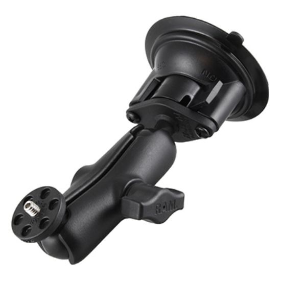 RAM® Twist-Lock™ Suction Cup Mount with 1/4"-20 Threaded Camera Adapter