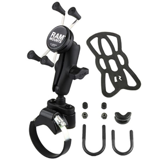 RAM® X-Grip® Phone Mount with ATV/UTV Rail Base