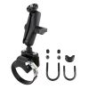 RAM® ATV/UTV Rail Mount with 1/4"-20 Threaded Camera Adapter