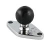 RAM® Chrome Diamond Ball Base