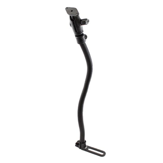 RAM® Pod™ I Vehicle Mount with 18" Aluminum Rod and Diamond Plate