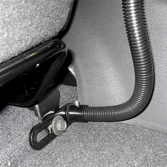 RAM® Pod™ I Vehicle Mount with 18" Aluminum Rod and Diamond Plate