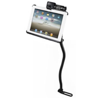 RAM® Latch-N-Lock™ for iPad 1-4 with RAM® Pod™ I Vehicle Mount