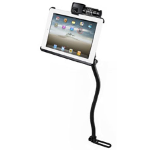 RAM® Latch-N-Lock™ for iPad 1-4 with RAM® Pod™ I Vehicle Mount