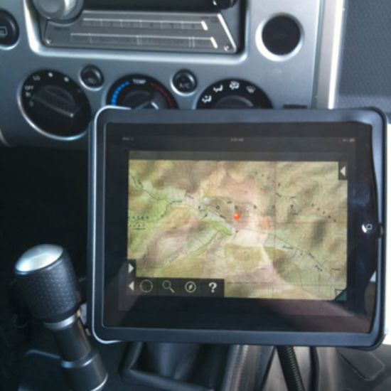 RAM® Tab-Tite™ with RAM® Pod™ I Vehicle Mount for iPad Gen 1-4 + More