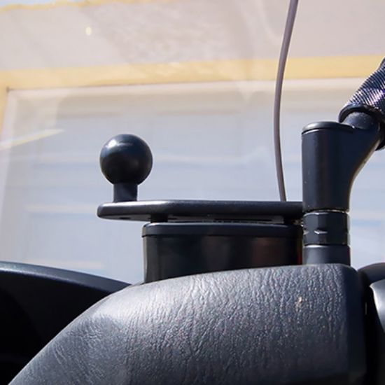 RAM® Offset Reservoir Cover Ball Base