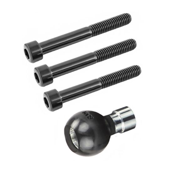 RAM® Motorcycle Handlebar Clamp Base with M8 Bolts