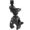 RAM® Tough-Claw™ Small Clamp Mount with Universal Action Camera Adapter