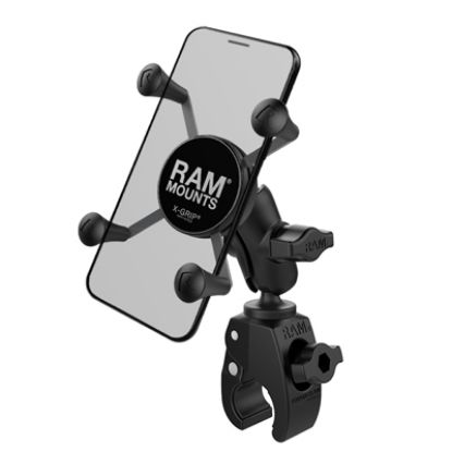 RAM® X-Grip® Phone Mount with RAM® Tough-Claw™ Small Clamp Base