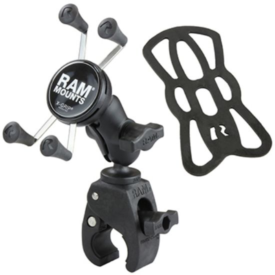 RAM® X-Grip® Phone Mount with RAM® Tough-Claw™ Small Clamp Base