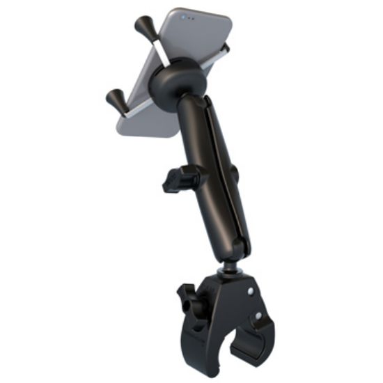 RAM® X-Grip® Phone Mount with RAM® Tough-Claw™ Small Clamp Base
