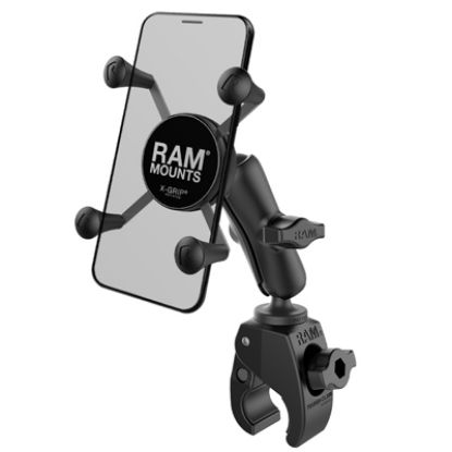 RAM® X-Grip® Phone Mount with RAM® Tough-Claw™ Small Clamp Base