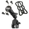 RAM® X-Grip® Phone Mount with RAM® Tough-Claw™ Small Clamp Base
