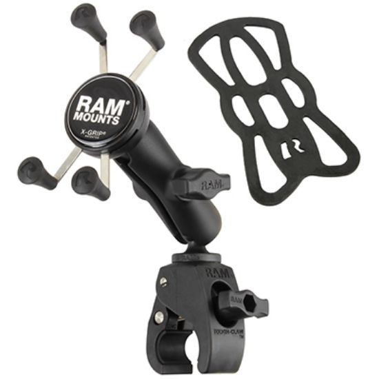 RAM® X-Grip® Phone Mount with RAM® Tough-Claw™ Small Clamp Base