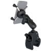 RAM® X-Grip® Phone Mount with RAM® Tough-Claw™ Small Clamp Base