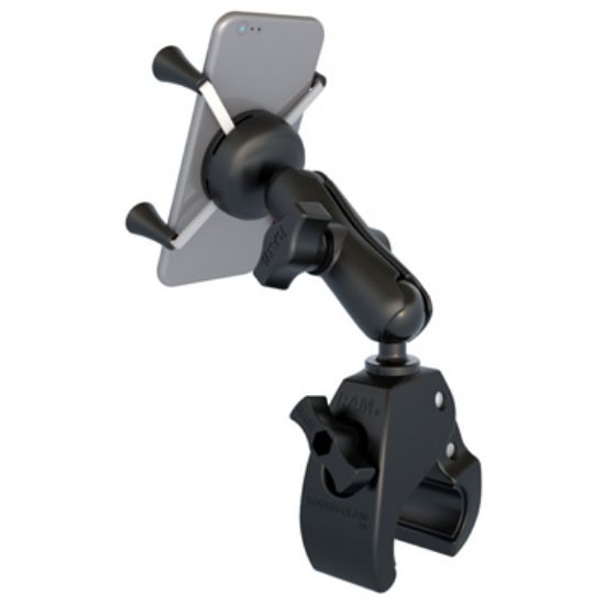 RAM® X-Grip® Phone Mount with RAM® Tough-Claw™ Small Clamp Base