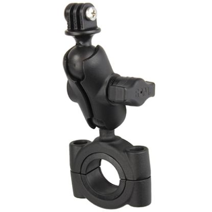 RAM® Torque™ Large Rail Base with Universal Action Camera Adapter