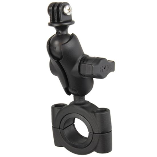 RAM® Torque™ Large Rail Base with Universal Action Camera Adapter