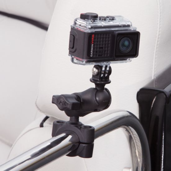 RAM® Torque™ Large Rail Base with Universal Action Camera Adapter